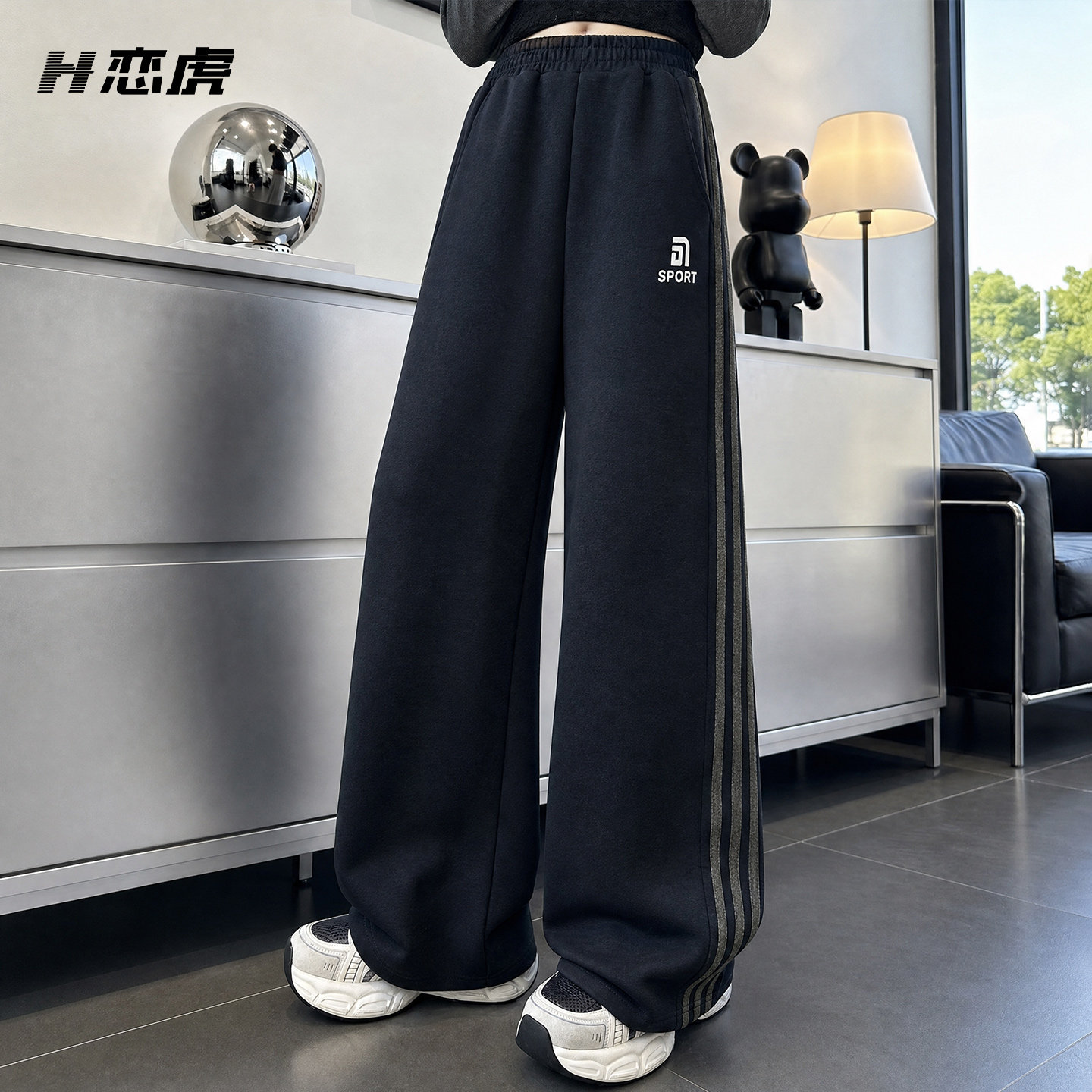 女大童春秋2026新款休闲卫裤图片
