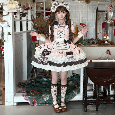 言然新品Lolita原创【莓有那么巧】尾款