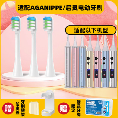 适配AGANIPPE启灵电动牙刷头A8510/A8520/A8500/A8600替换头