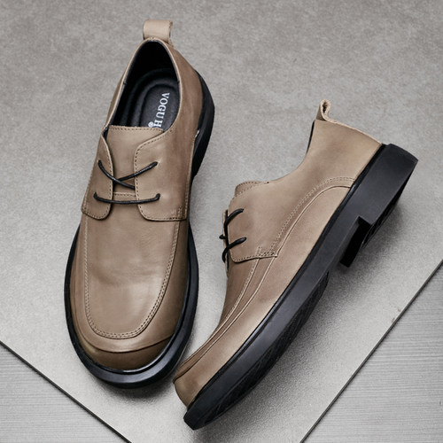 底帮鞋休闲皮鞋商务男鞋