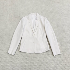 Th同款高定 2026春夏新款女装 薄款三醋酯混纺两粒扣西装Q0109103