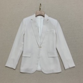 一粒扣收腰西装 外套J0709113 Th春夏新品 三醋酸经典 经典 延续