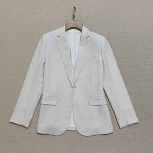 [经典延续]Th春夏新品三醋酸经典一粒扣收腰西装外套J0709113