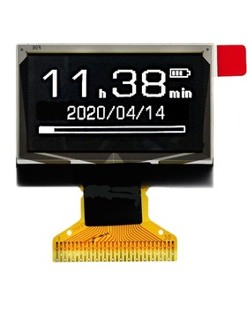 1.3寸oled液晶显示屏30pin 128x64驱动CH1116 1.3 oled屏