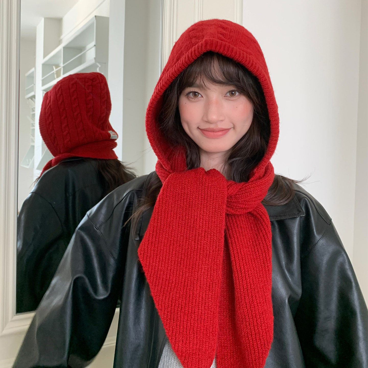 百搭不起球保暖无静电大头围加厚