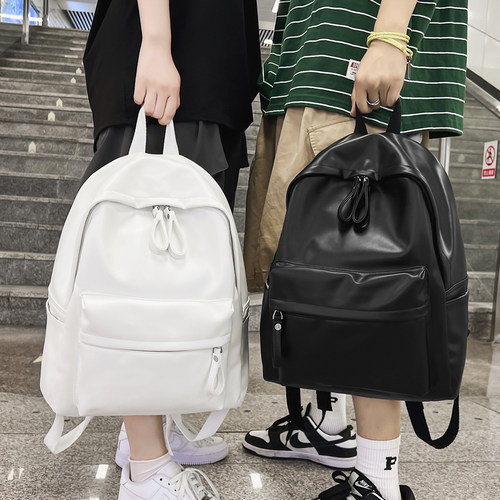 牧司校园男女双肩背包涤纶防水