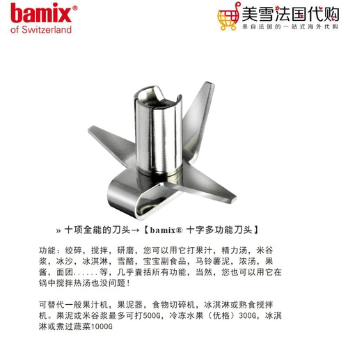 瑞士进口BAMIX菲仕乐均质机配件