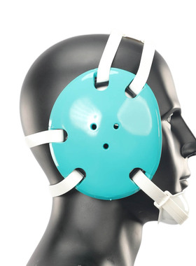 GEYI摔跤护耳,柔术护耳,格斗护耳,MMA护耳.配下巴杯茶色(成人款)