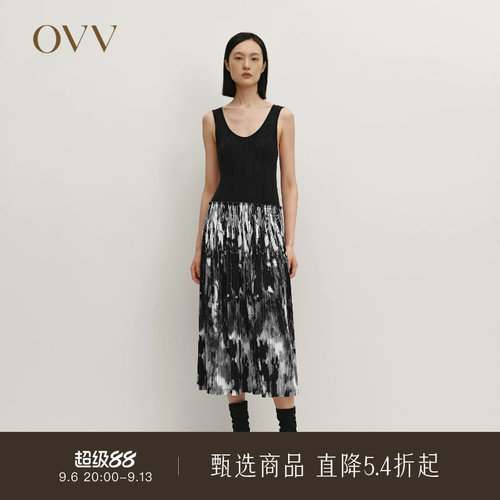 针梭镶拼 时尚印花 简约舒适