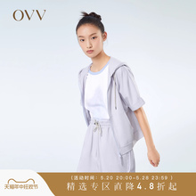 【高级运动系列】OVV春夏热卖女装舒适棉质休闲短袖外套