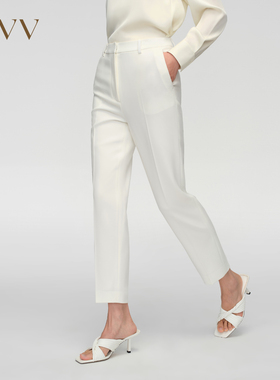 OVV春夏热卖女装简约基础舒适休闲通勤西裤铅笔裤
