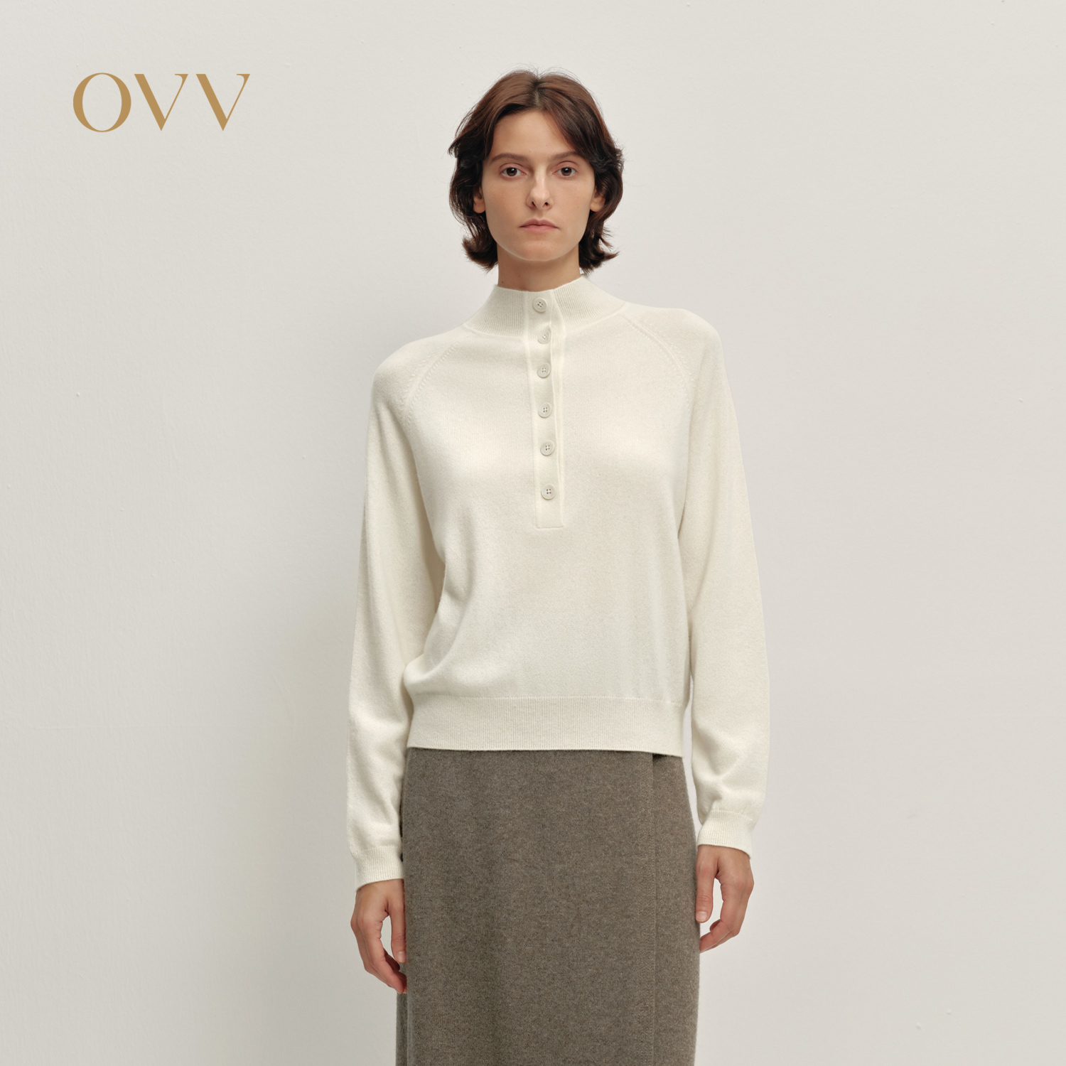 简约舒适 休闲通勤 半开襟领