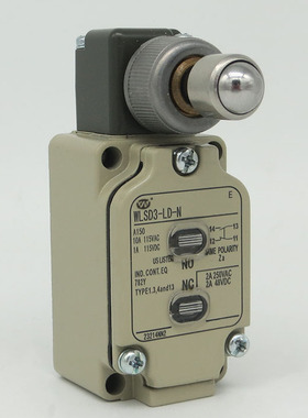 宇诺正品WLSD3-LD-N行程开关，WLSD3-LD-N限位开关