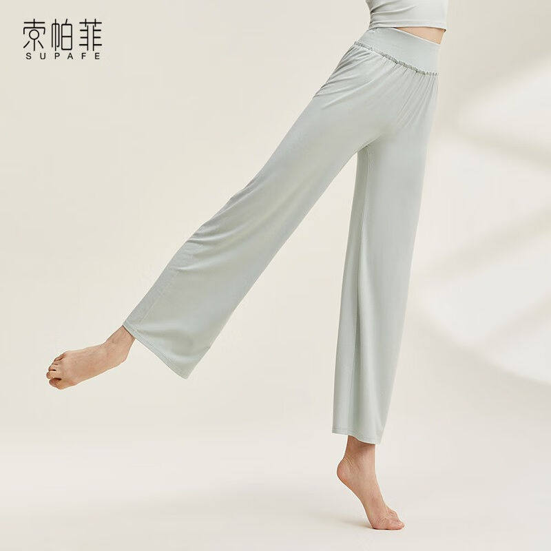 索帕菲（SUPAFE）索帕菲成人舞蹈阔腿裤现代舞练功服裤子中国古典