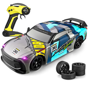 鲁咔贝卡RC漂移遥控车四驱赛车无极变速高速竞技汽车儿童玩具新年