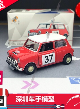 现货 TINY微影 1/50车模限量 Mini Cooper Racing#37迷你谷巴 15