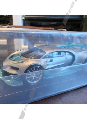 现货 HH 1:18 布加迪Vision GT 银色/蓝碳Henson&Heaven 树脂车模