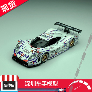 现货 TH 1:64 保时捷911 GT1 LM 1988 #26 冠军拉花 合金汽车模型