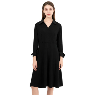 拼色时尚 DMA848 连衣裙长袖 型常规袖 DMA1638 修身 DMA系列