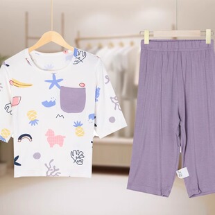 【MINI马】印花连体衣T恤家居服F180-58322231