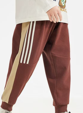 【马】儿童洋气百搭男宝针织卫裤宽松舒适时尚休闲MA406