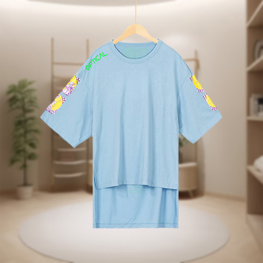 【BJH】短袖休闲圆领百搭女士宽松简约时尚印花T恤BJ2057,女装/女士精品,T恤,淘宝优惠券,粉丝福利购,淘宝优惠卷