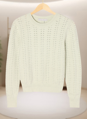 【MB】时尚潮流针织衫时尚简约圆领宽松休闲打底衫百搭MB1277