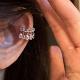 原创轻奢高级感公主风锆石流苏爆闪耳骨夹短款 楼哈哈 耳夹绝美