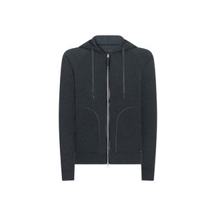 W8208 运动卫衣套装 空气棉连帽开衫