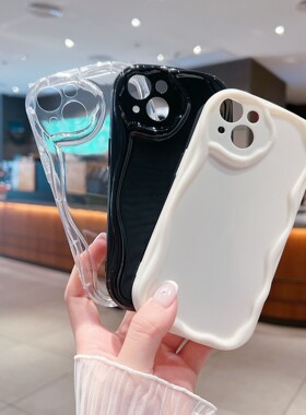 适用vivoV50lite奶油纹手机壳素材可彩绘IQOOZ9Xtpu软壳手机保护