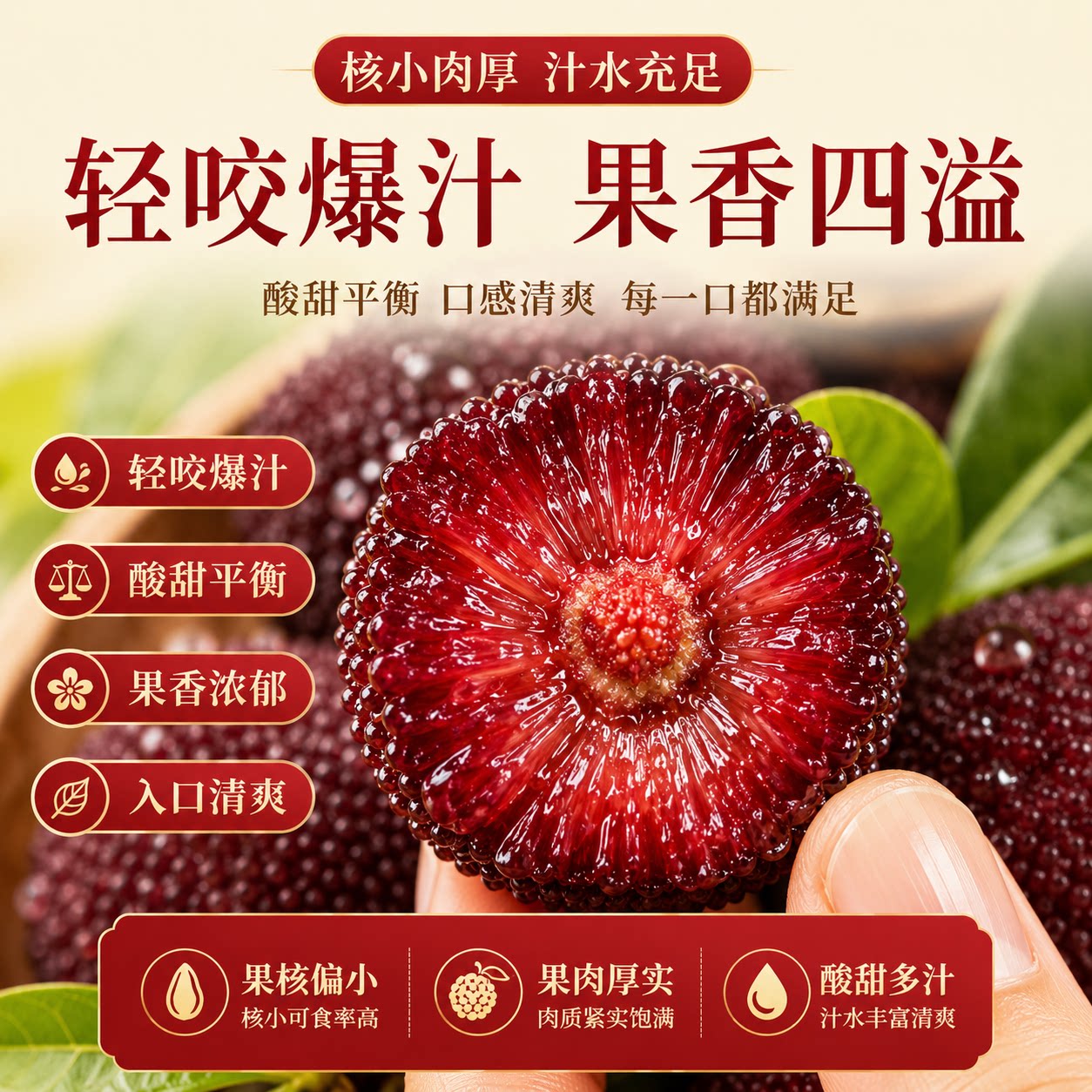 正宗仙居东魁杨梅新鲜现摘现发杨梅鲜果当季水果贡品级礼盒装