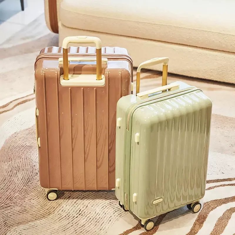 日系行李箱静音万向轮旅行箱24寸拉杆箱20寸登机箱高品质旅行箱图片