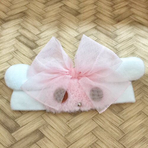 blythe眼罩发带兔耳朵蝴蝶结ob24小布娃用配件饰保护妆面拍照道具
