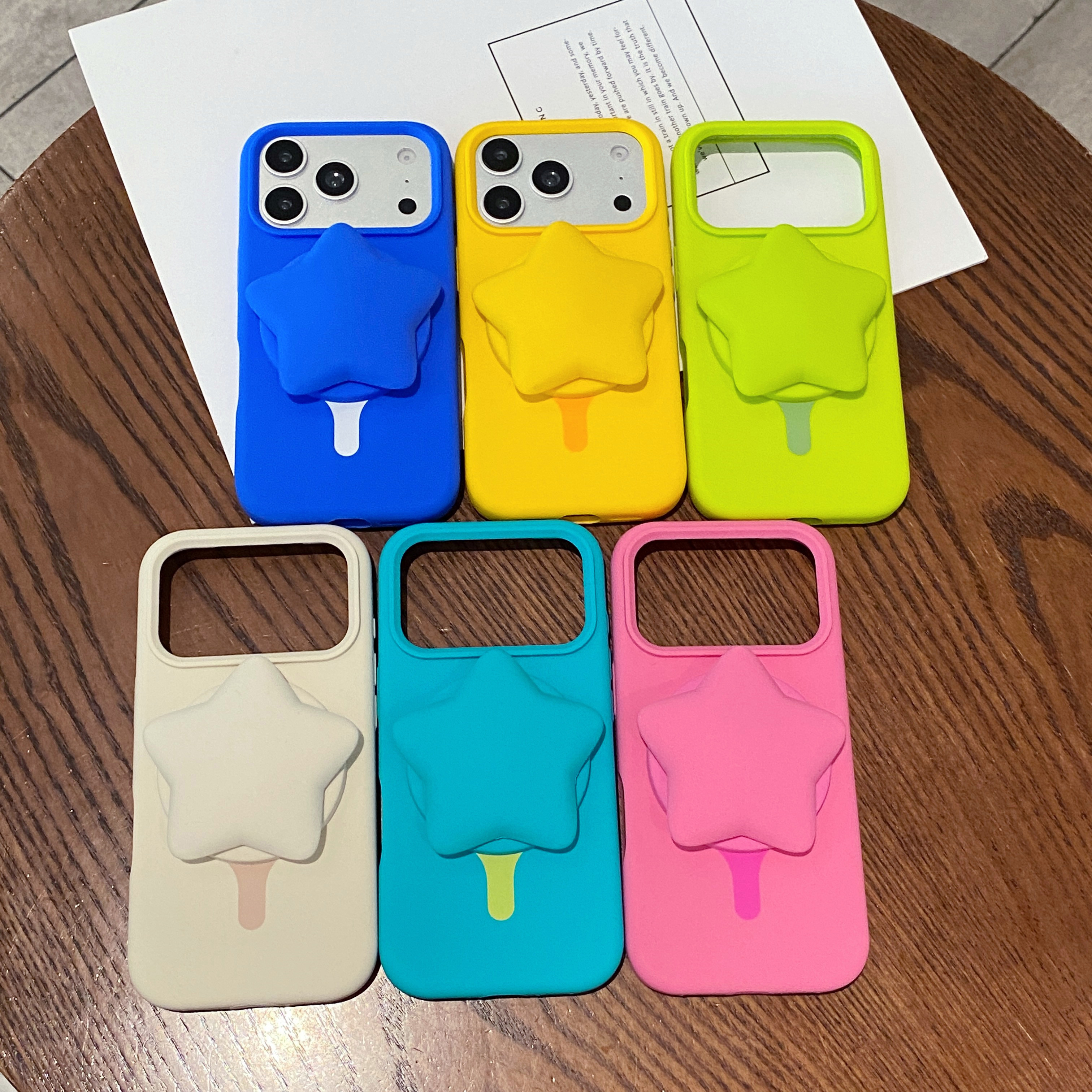 适用于苹果iPhone16/17苹果17promax手机壳硅胶磁吸支架星星支架壳18promax/16promax保护壳大孔18pro/17pro