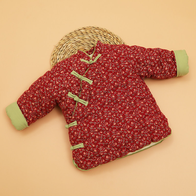 儿童手工棉花棉衣棉袄学生套校服宝宝修身弹力套装中大童冬季厚款