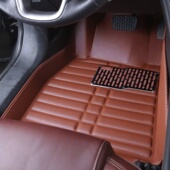 主驾驶室单个单片主驾司机位驾驶座全包围汽车脚垫通用款 易清洗大