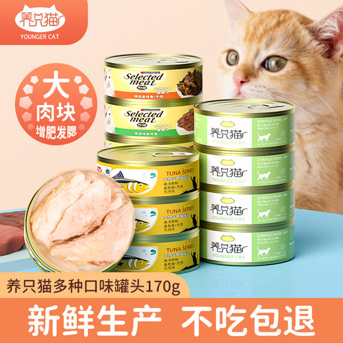 宠物食品猫粮猫罐头170g