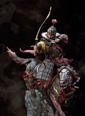 【现货】开天工作室 三国 刀锋铁骑 1/6 黄忠 限量雕像【漫迷坊】