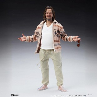 【现货】Sideshow 1/6 谋杀绿脚趾 督爷 杰夫瑞 勒保斯基 雕像