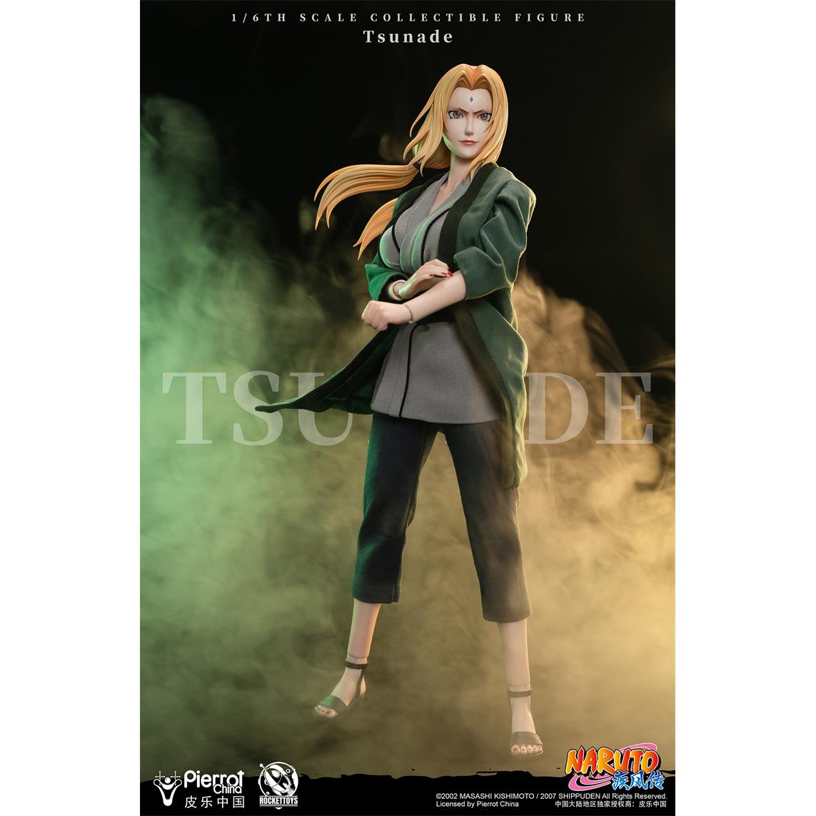RocketToys ROC-009 1/6 火影忍者 疾风传 纲手 限量收藏可动人偶