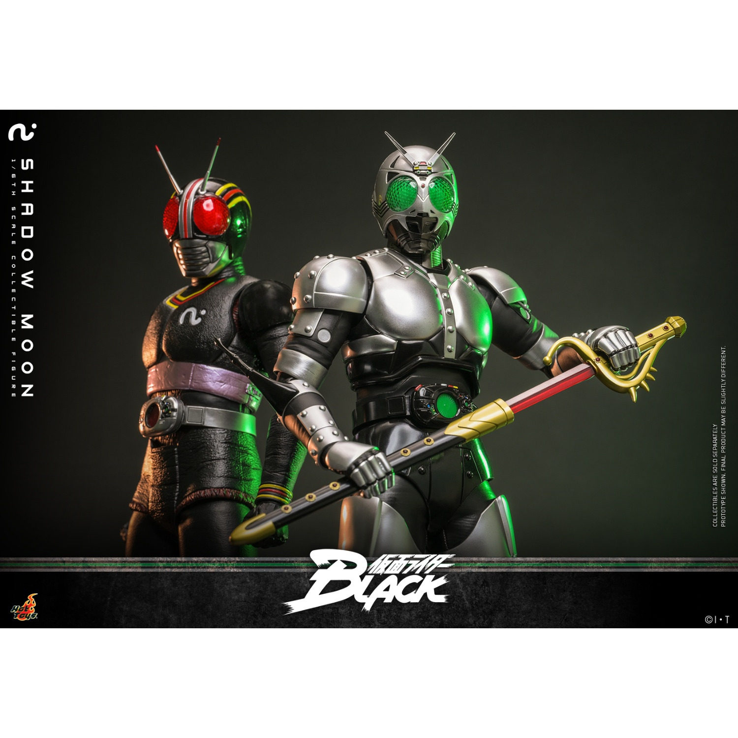 HOTTOYS HT 1/6 TMS158/159 假面骑士Black 影月 战斗蝗虫 可动