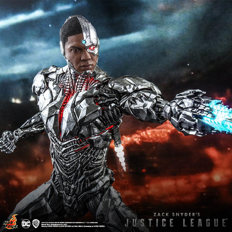 【现货】hot toys 扎克 施奈德版 正义联盟 钢骨1:6比例 手办兵人
