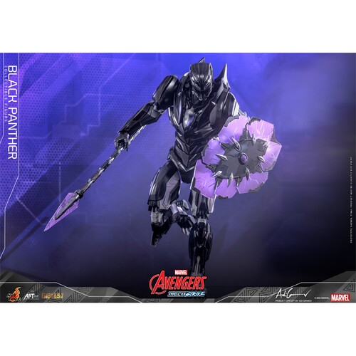 【现货】HOTTOYS HT 1/6 AC05D55 复仇者联盟 机甲突击 黑豹 可动