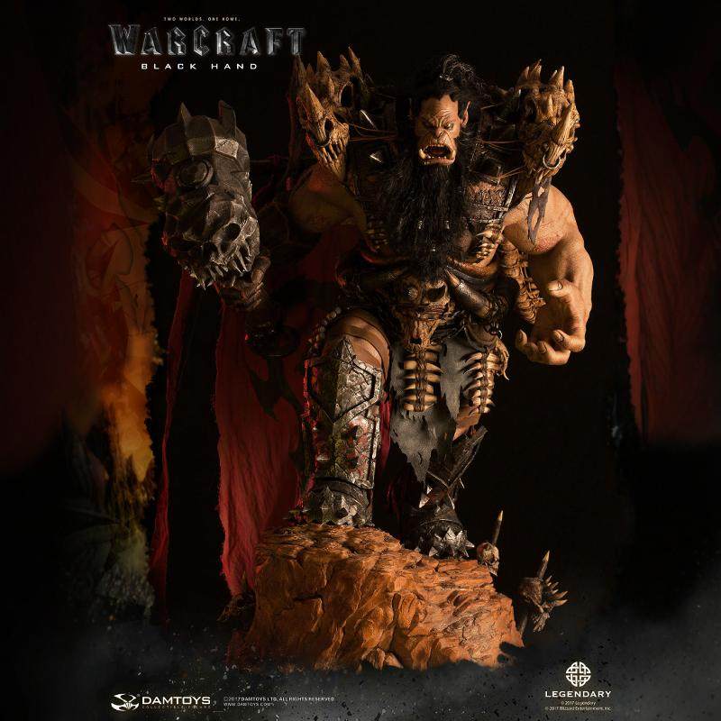 【现货】DAMTOYS 29寸 史诗系列 魔兽 黑手收藏级雕像【漫迷坊】