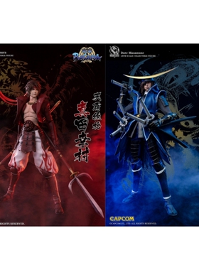 【现货】RocketToys 1/6 战国BASARA 伊达政宗 真田幸村 正版授权