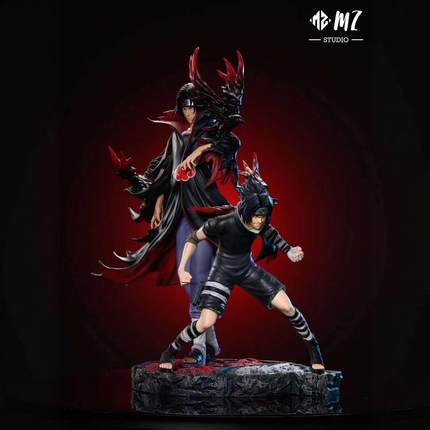 【现货】MZ studio 羁绊02 佐助 鼬 限量手办雕像【漫迷坊】