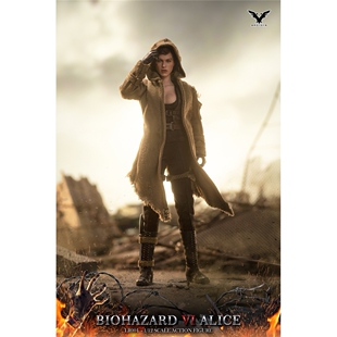 现货 BROTOYS LR003/4 1/12 生化危机 爱丽丝 6寸 可动人偶 兵人
