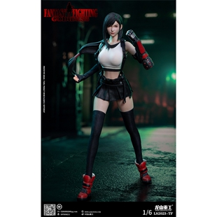 现货 龙山重工 LS2023-TF 1/6 幻想女神 蒂法 包胶 可动人偶 兵人