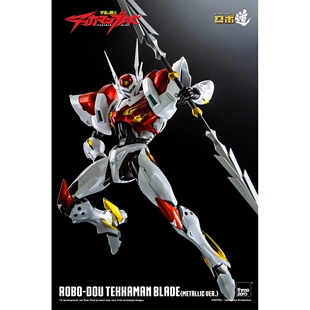 现货 ThreeZero 3Z05386W0 宇宙骑士利刃 金属色版 可动机械人偶