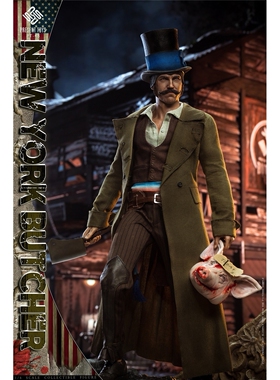 【现货】PRESENT TOYS  PT-sp48 1/6 纽约屠夫 纽约黑帮 可动兵人